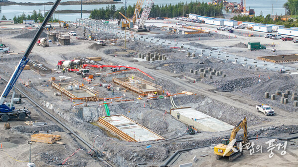 AltaGas REEF Early Construction (CNW Group/GAS LIQUIDS ENGINEERING LTD.)